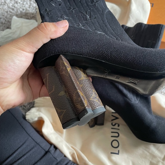 Lv Silhouette ankle boots - Picture 4 of 4